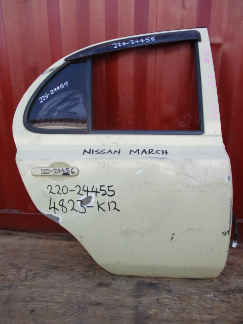 Used Nissan March OUTER DOOR HANDEL REAR RIGHT